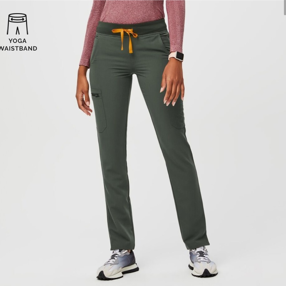 Figs Yola Scrub Pants -TALL HIGH WAISTED